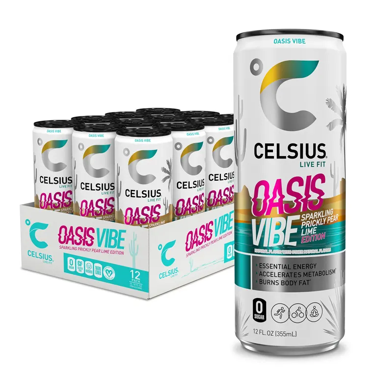 CELSIUS Sparkling Oasis Vibe (43022) - 12 oz 12 pk