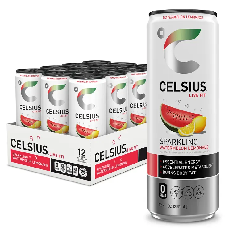 CELSIUS Watermelon Lemonade (43036) - 12 oz 12 pk