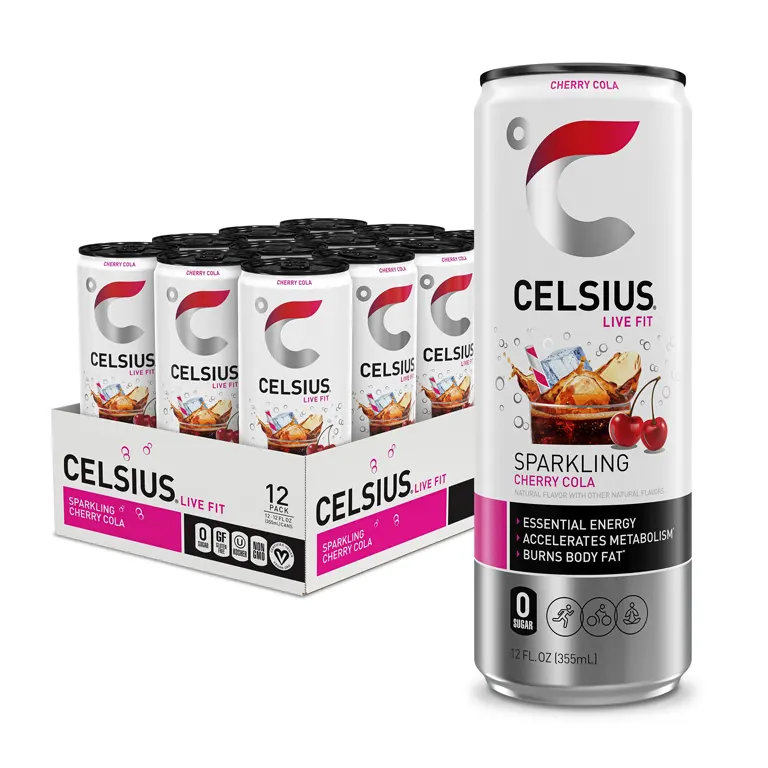 CELSIUS Cherry Cola (43031) - 12 oz 12 pk